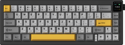 Клавиатура беспроводная Ajazz AK650 Flying Fish Switch Black RGB (AK650-FF-BGY)