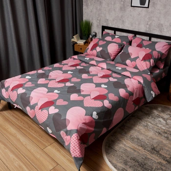 Комплект постельного белья Moon&Star Детский 110х140 см Blush Love Бязь Gold Люкс (MS-830000279)