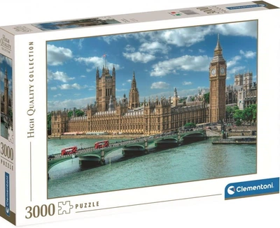 Puzzle Clementoni High Quality Collection The Houses of Parliament 3000 elementów (8005125330379)
