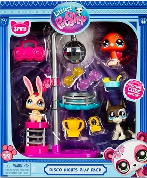 Игровой набор Hasbro Littlest Pet Shop Disco Nights Play Pack