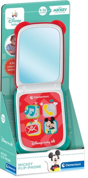 Telefon dziecięcy Clementoni Disney Baby Mickey Flip-Phone 17514 (8005125175147)