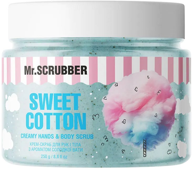 Крем-скраб для рук и тела Mr.Scrubber с ароматом сладкой ваты Sweet Cotton (4823109701656)