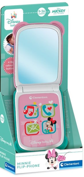 Телефон дитячий Clementoni Disney Baby Minnie Flip-Phone 17515 (8005125175154)