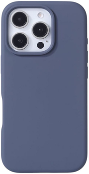 Панель Evelatus Premium MagSafe Soft Touch Silicone Case для Apple iPhone 16 Pro Max Midnight Blue (4752192090654)