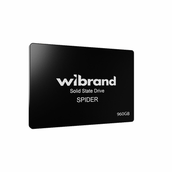Накопичувач Wibrand Spider 960GB 2.5" SATAIII (WI2.5SSD/SP960GBST)