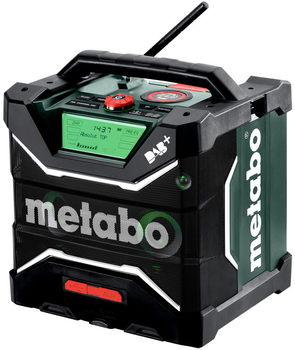 Акумуляторний радіоприймач Metabo RC 12-18 32 Вт BT DAB+ (600779850)