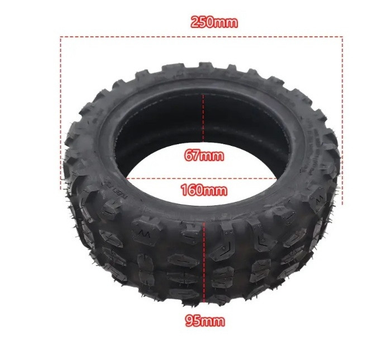 Покришка 100/65-6.5 Шип для електросамокату Like.Bike Moto, Kugoo M5, Dualtron Thunder, Speedual Plus, Zero 11X