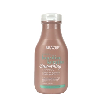 Шампунь с кератином для эластичности волос Beaver Brazilian Keratin Smoothing Shampoo, 350 мл