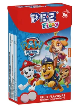 Конфеты Pez Fizzy Paw Patrol Flip Top Box 30г
