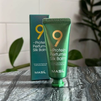 Бальзам незмивний з протеїнами для пошкодженого волосся Masil 9 Protein Perfume Silk Balm 20 мл