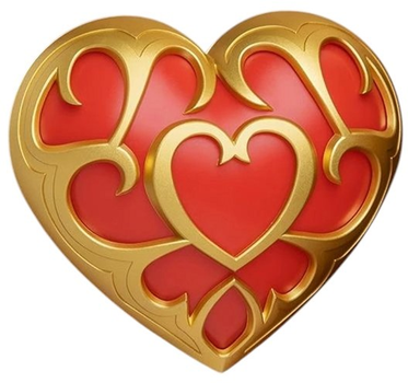 Lampka Paladone The Legend of Zelda Heart Container 21.6 cm (5056577737950)