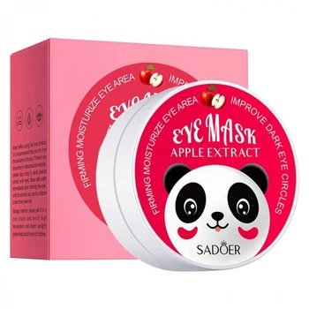 Патчі гідрогелеві SADOER Apple Extract Eye Mask, з екстрактом яблука, 60 шт