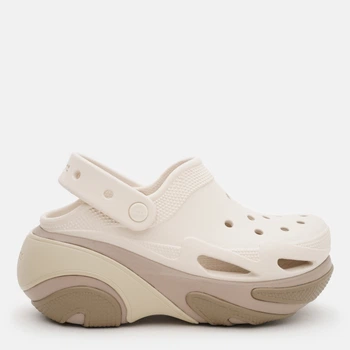 Женские кроксы Crocs Bubble Crush Clog Taupe 210061-214 41-42 (M8/W10) 26 см Taupe (198445109539)