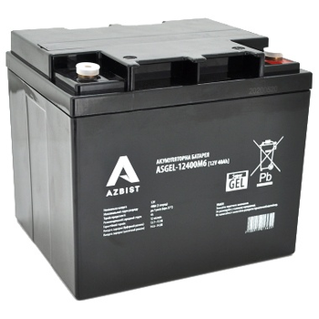 Аккумуляторная батарея AZBIST Super GEL ASGEL-12400M6 12V 40Ah