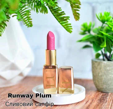 Зволожувальна губна помада Luxe Avon Сливовий сапфір/Runway Plum, 3.6 г