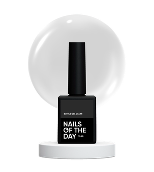 Гель для укрепления ногтей Bottle Gel Nails Of The Day Clear, 10 мл