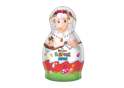 Шоколадная фигурка Kinder Maxi Pink с игрушкой 140 г