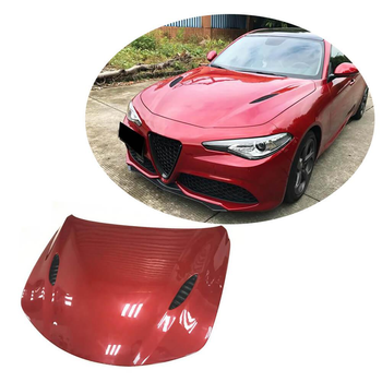 Крышка капота двигателя (Карбон) для Alfa Romeo Giulia 2016-2022 гг