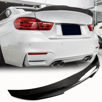 Спойлер крышки багажника Сухой карбон V11 (для F82) для BMW 4 серия F-32 2012-2020 гг