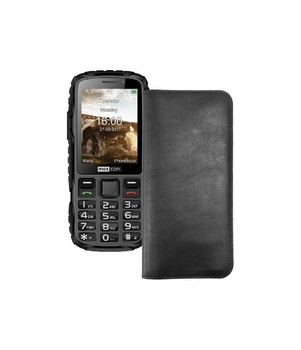Портмоне з екошкіри для телефону Maxcom MM920 Чорний