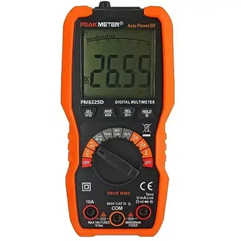 Цифровой мультиметр PeakMeter PM8225D с TrueRMS