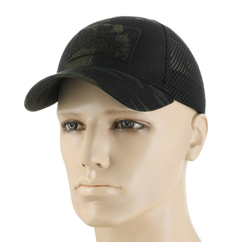 Бейсболка M-Tac Elite тактическая с сеткой NYCO Extreme Multicam Black XS