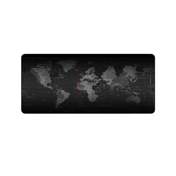 Коврик игровой для мыши и клавиатуры Карта мира 900*400*3 мм (КДМ-110-21)