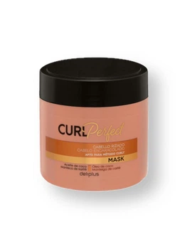 Маска Deliplus Curl Perfect з кокосовою олією та олією ши зволоження та живлення хвилястого і кучерявого волосся, 400 мл