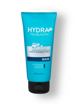 Маска Deliplus Hydra Hyaluronic з гіалуроновою кислотою для зволоження і блиску нормального та сухого волосся 200 мл