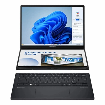 Ноутбук ASUS ZenBook Duo 2025 OLED 14" 120Hz Ultra 7 255H 32GB RAM 1TB SSD Win11 Pro сірий
