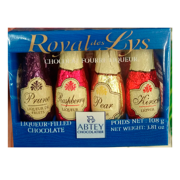Шоколадные конфеты с алкоголем Abtey Royal des Lys 108 гр