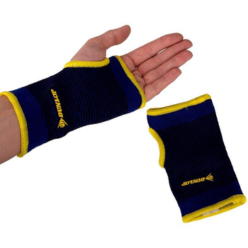Еластичний манжет на руку Dunlop 1шт синьо-жовтий (273821) - M