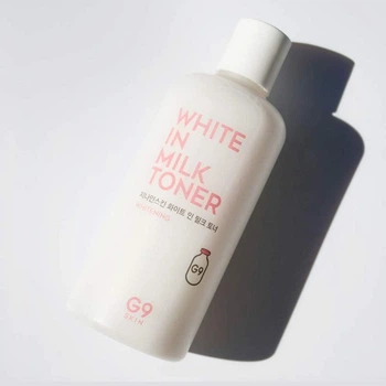 Тонер для освітлення з молочними протеїнами G9SKIN White In Milk Toner 300 мл