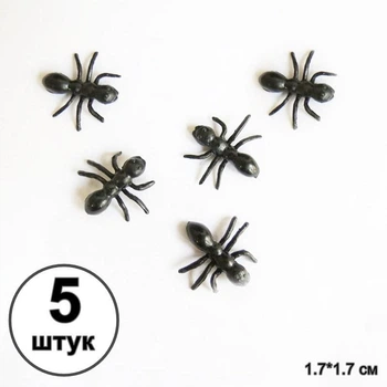 Іграшковий жук павук 5 штук