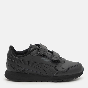 Детские кроссовки для мальчика Puma St Runner V4 39973701 28 Puma Black-Shadow Gray (4067979863582)