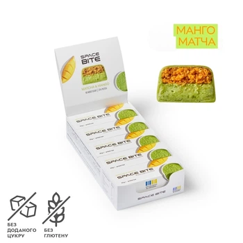 Батончик SpaceFood Space Bite, 10*45 грамм, манго матча