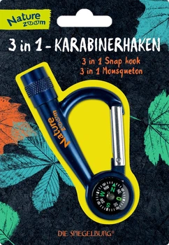 Карабин с компасом "Природа" 3в1 Spiegelburg