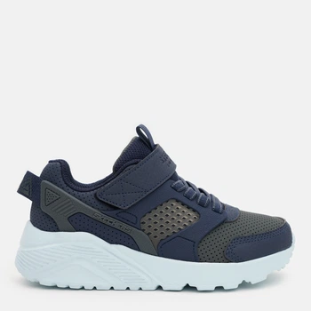 Дитячі кросівки для хлопчика Skechers Uno Lite 405715L NVCC 33.5 Сині (197976993969)