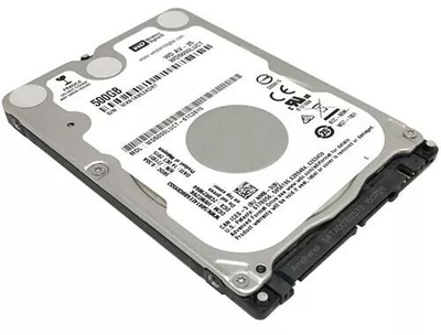 Western Digital 500GB 2.5" HDD SATA II 5400rpm 16MB Cache WD5000LUCT — жёсткий диск для ноутбуков