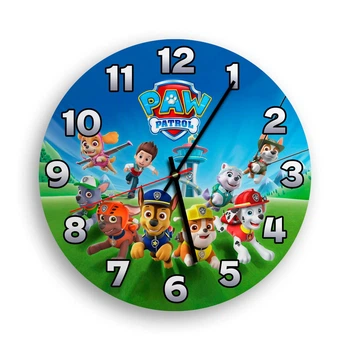 Настенные часы Paw Patrol 4 круглий детские