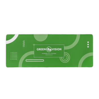 Коврик для мыши GreenVision 300х800х3 мм Зеленый