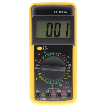 Цифровий мультиметр DT-9205A — тестер dt9205a