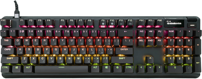 Клавіатура дротова SteelSeries Apex Pro Gen 3 UA USB Black (SS64660)