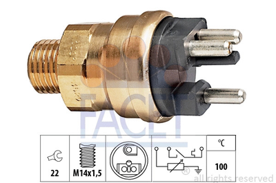 Датчик температуры MERCEDES-BENZ T2/LN1, MERCEDES-BENZ G-CLASS, MERCEDES-BENZ T1, FACET (73529)