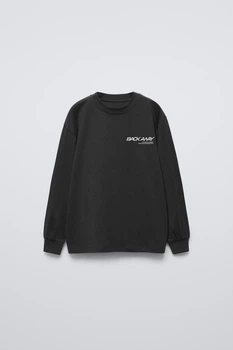 Лонгслів Zara пх10980 графіт 122