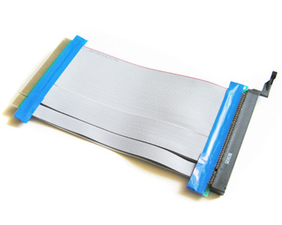 Райзер PCI-E 16X на 16X, длина 19 см, кабель 15 см
