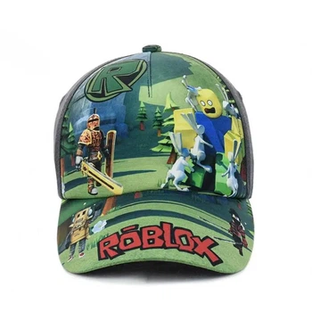Детская кепка на липучках Роблокс (Roblox) 52-55 см Зеленый