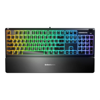 Клавіатура дротова SteelSeries Apex 3 (64795)