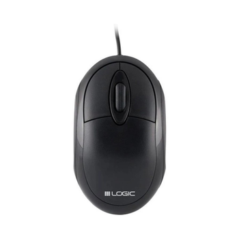 Мишка дротова LogicConcept LM-11 1000dpi 3 кнопки Black