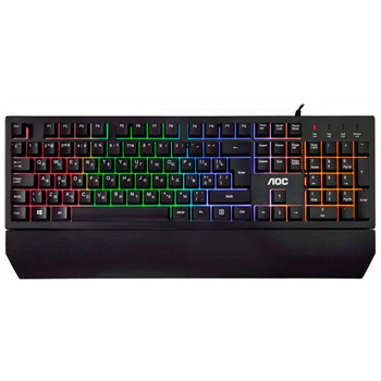 Клавіатура дротова AOC GK200 Gaming (GK200D32R)